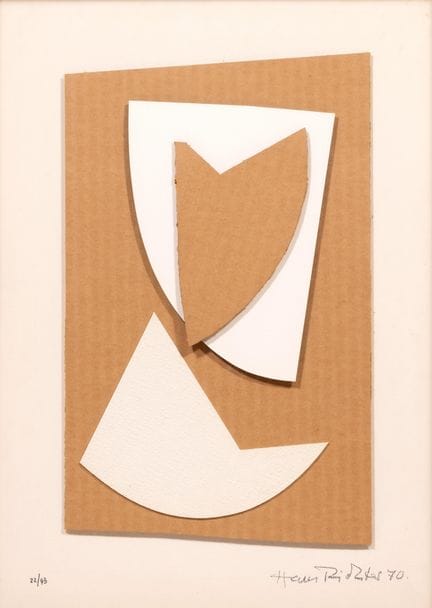 Hans Richter (1888-1976) Sans titre, collage, sign