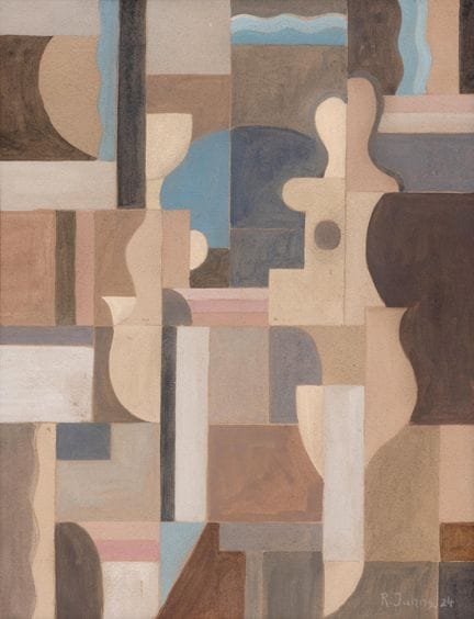 Attribué à Rudolf Jahns (1896-1983) Composition ab