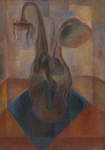 Adriaan Lubbers (1892-1954) « Tournesols dans un v