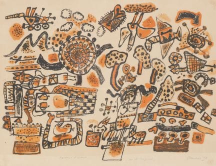 Corneille (1922-2010), « Un été tropical » (1967),