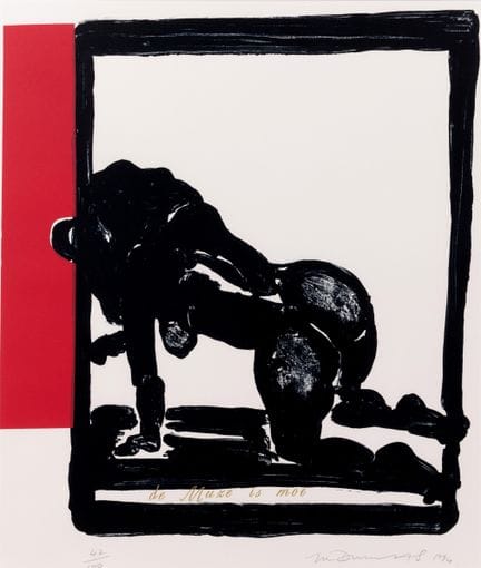 Marlene Dumas (née en 1953), « La muse est fatigué