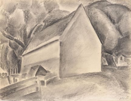Leo Gestel (1881-1941) Grange dans le Beemster (19