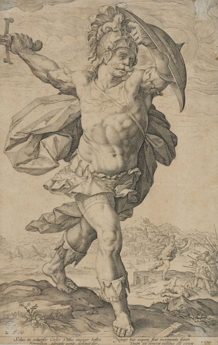 Trois gravures sur bois et gravures diverses, XVII