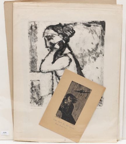 Divers dessins et gravures, début du XXe siècle [c