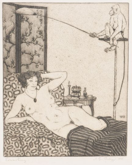 Martin Erich Philipp (1887-1978), « Erwartung », g