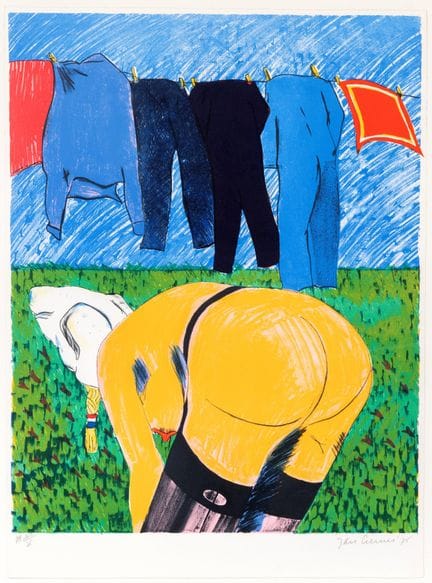 Jan Cremer (né en 1940), « Wasdag ». Extrait de la