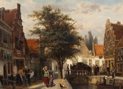Cornelis Springer (1817-1891) « Le Karnemelksgrach