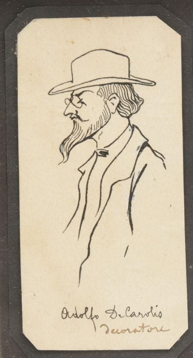 Adolpho di Carolis (1874-1928), « Decoratore », en