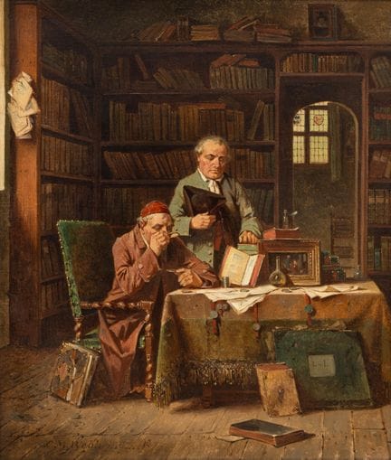 Charles Meer Webb (1830-1895) « Le collectionneur 