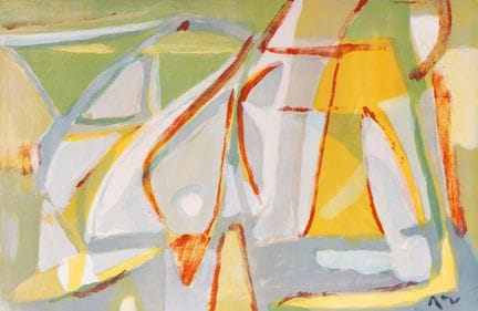 Bram van Velde (1895-1981), lithographie « Element