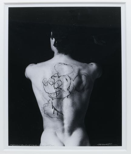 Paul Blanca (1958-2021) « Selfportrait Back with M