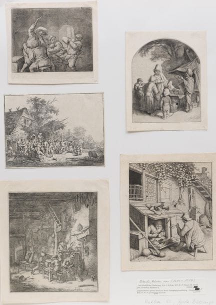 Adriaen van Ostade (1610-1684) – Collection de cin