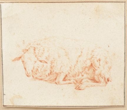 Artiste inconnu, XVIIIe siècle. Dessin représentan