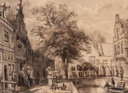 Cornelis Springer (1817-1891) « Le Karnemelksgrach