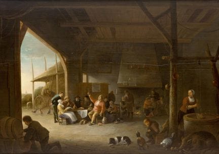Pieter de Bloot (1601-1658)Intérieur d'une grange 