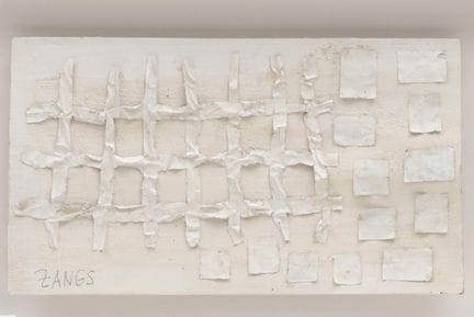 Vers « Zangs » Sans titre, technique mixte, 22 x 4