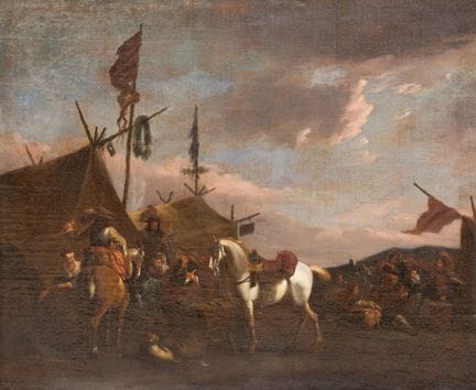 Environnement de Philips Wouwerman (1619-1668) : «