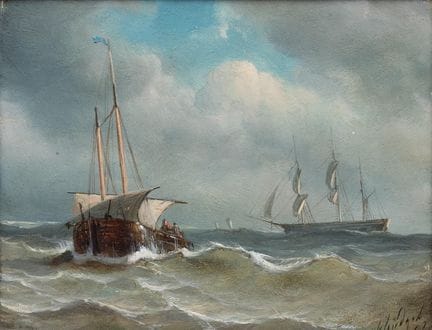 Petrus Paulus Schiedges (1813-1876)Panneau de bate