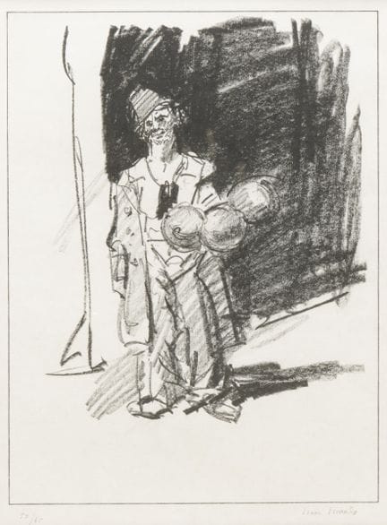 Isaac Israels (1865-1935), « Clown avec des ballon