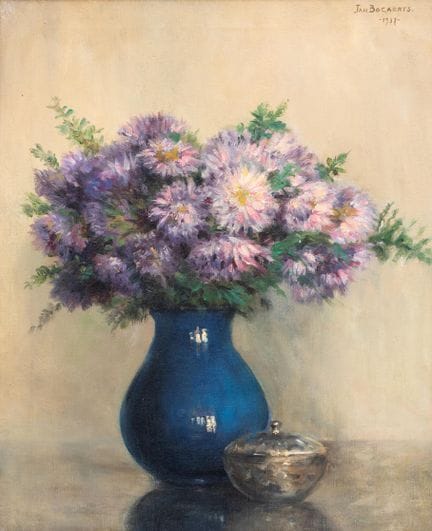 Jan Bogaerts (1878-1962) Nature morte aux fleurs d