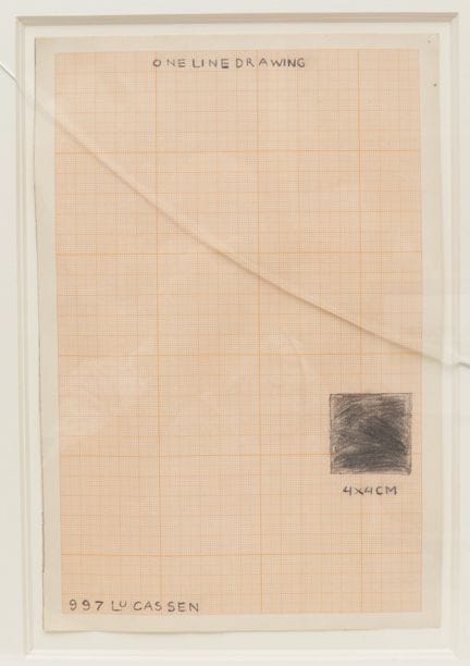 Reinier Lucassen (né en 1939), dessin « One Line D