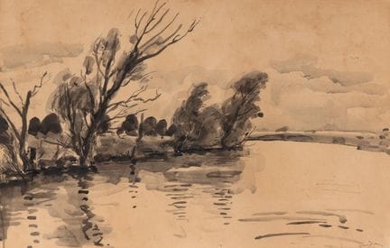 Johan Dijkstra (1896-1978) « Le long du Rijtdiep »