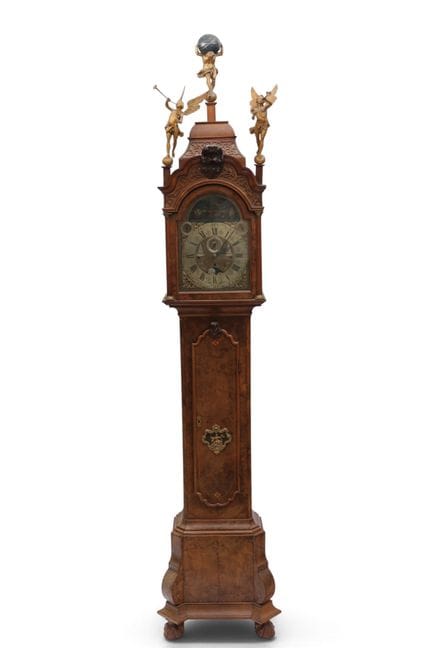 Reloj de pie de Ámsterdam con mecanismo musical, f