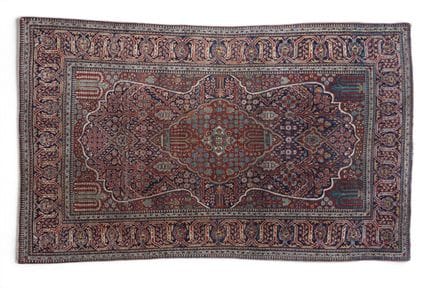 Tappeto Kashan Mohtashem, Persia dei Qajar, 1900 c