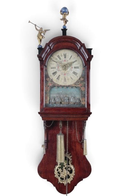 Holanda, reloj de cola frisón, «de cola corta», co