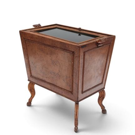 Raffreddatore per vino in legno di radice, XIX sec