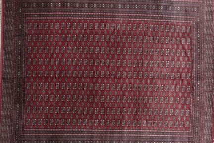 Tappeto turkmeno di Lahore, 1960 circa, 360 x 284 