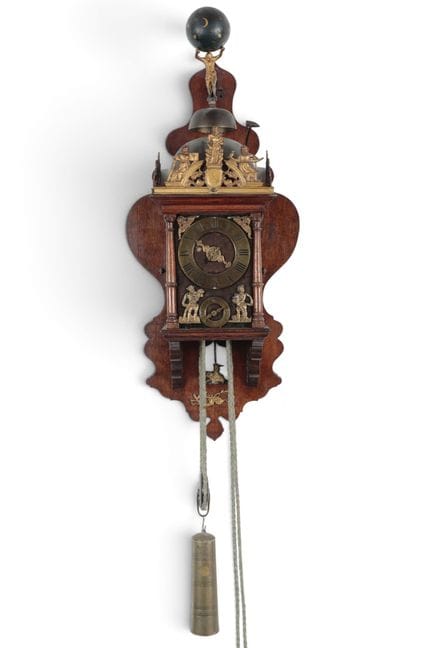 Holanda, «reloj de silla de Zaan», reloj de pared,