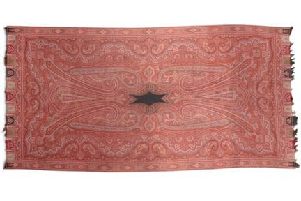 Scialle francese, Parigi, 1875 circa, 320 x 160 cm