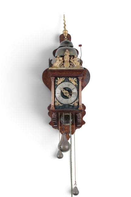 Reloj de silla de Zaan, siglo XVIII. Procedencia: 