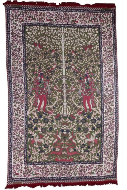 Arazzo tessuto a macchina, Iran. "Honarbaf" 321 x 
