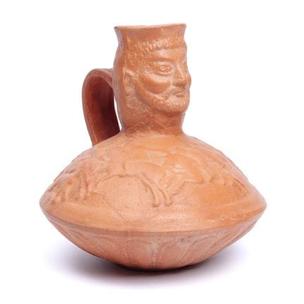 North Africa, Tunis, a terra chiarra wine pouring 