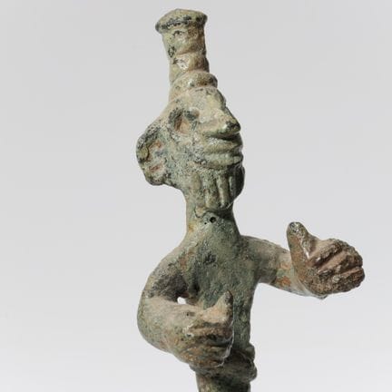 Persia, statue en bronze, datant approximativement
