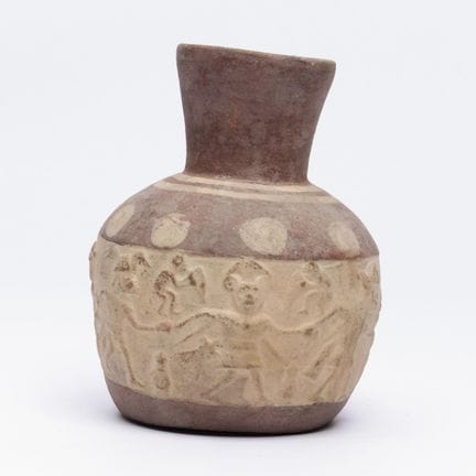Peru, Moche IV, ca. 500–700 CE, a vessel featuring