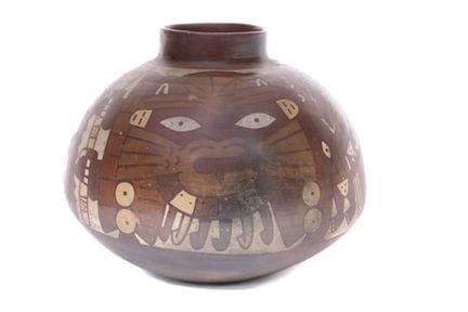 Peru, a very fine Nazca bowl, ca. 100–400 CE, with