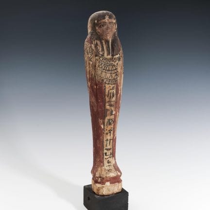 Egitto, statuetta in legno raffigurante Ptah-Sokar