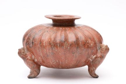 Mexico, Colima, a fine red terracotta ritual bowl 