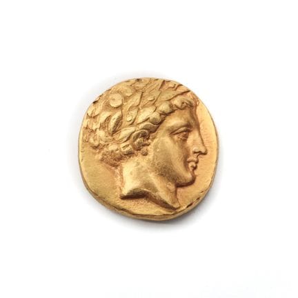 Reino de Macedonia, un estater de oro AV, Filipo I