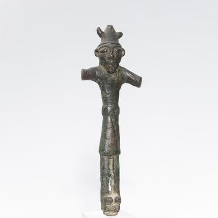 Statue en bronze syrio-hittite ou babylonienne pri