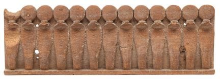 Egypt, a wooden panel, Late Period, 700–300 BCE, d