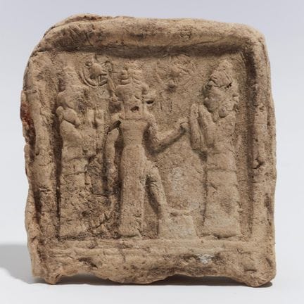 Oriente Próximo, panel de terracota, ca. 2000 a. C