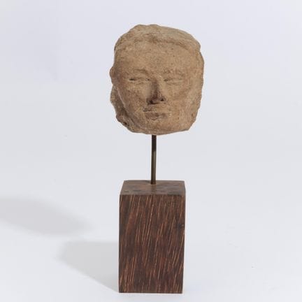 Mexico, Maya, a fine earthenware portrait bust, 25