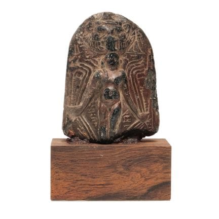 Egitto, frammento di una stele magica di Horus in 