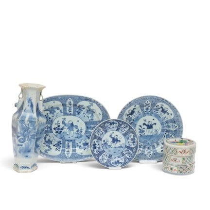 China, a collection of various porcelain pieces fr