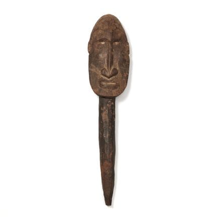 Guinea Nueva, Sepik, Iatmul, cabeza de espíritu pr