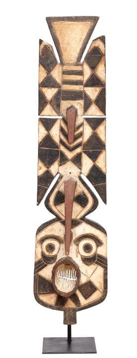 Burkina Faso, Bwa, máscara de tabla, máscara Nwant